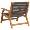 vidaXL Εξωτερικά Έπιπλα 2 pcs Γκρι 78 x 67 x 73εκ. Μασίφ ξύλο ακακίας