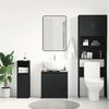 vidaXL Ντουλάπι Νιπτήρα Μαύρο 60 x 33 x 61 εκ. από Επεξ. Ξύλο