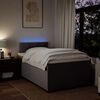 vidaXL &Kappa;&rho;&epsilon;&beta;ά&tau;&iota; Boxspring &mu;&epsilon; &Sigma;&tau;&rho;ώ&mu;&alpha; Taupe 120x190 &epsilon;&kappa;. &Upsilon;&phi;&alpha;&sigma;&mu;ά&tau;&iota;&nu;&omicron;