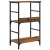 vidaXL Ντουλάπι βιβλίων Παλιό ξύλο 50x33x82 cm Κατασκευασμένο ξύλο