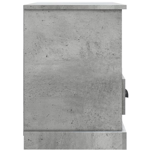 vidaXL Έπιπλο Τηλεόρασης Γκρι Σκυρ. 80x35x50 εκ. Επεξ. Ξύλο