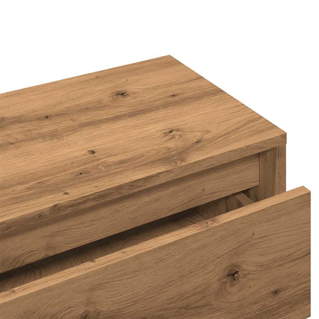 vidaXL σετ επίπλων διαδρόμου Artisan Oak Engineered Wood