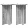vidaXL &Beta;ά&sigma;&eta; &phi;&upsilon;&tau;ώ&nu; 2 pcs &Gamma;&kappa;&rho;&iota; Sonoma &Oslash;40 x 60 &epsilon;&kappa;. &Epsilon;&pi;&epsilon;&xi;&epsilon;&rho;&gamma;&alpha;&sigma;&mu;έ&nu;&omicron; &Xi;ύ&lambda;&omicron;