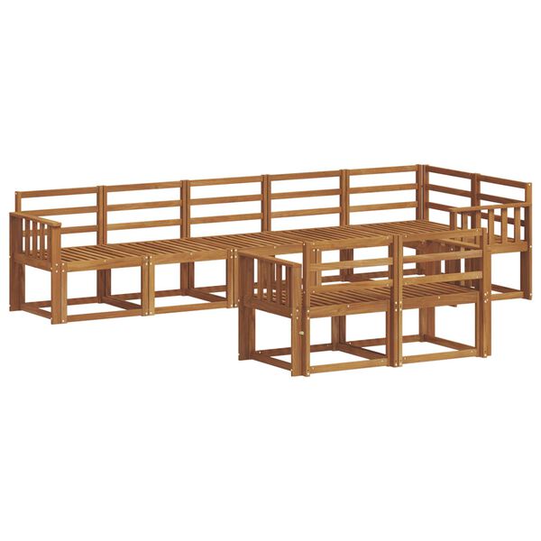 vidaXL &Sigma;&epsilon;&iota;&rho;ά &Kappa;&alpha;&nu;&alpha;&pi;έ &Epsilon;&xi;&omega;&tau;&epsilon;&rho;&iota;&kappa;&omicron;ύ 8 pcs &Phi;&upsilon;&sigma;&iota;&kappa;ό &Sigma;&tau;&epsilon;&rho;&epsilon;ό &Xi;ύ&lambda;&omicron; &Alpha;&kappa;&alpha;&kappa;ί&alpha;&sigmaf;