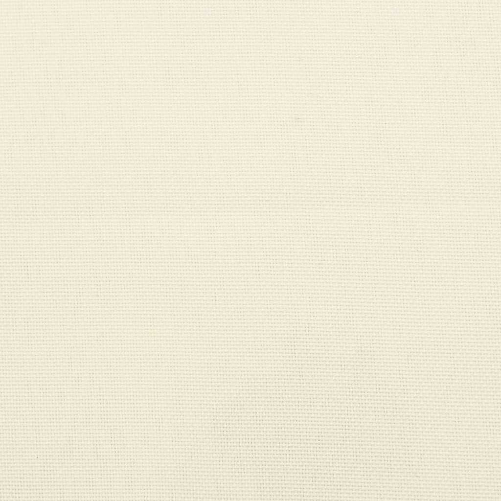 vidaXL Μαξιλάρι Παλέτας Κρεμ 60x60x9,5 εκ. Ύφασμα Oxford
