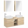 vidaXL &Sigma;&epsilon;&tau; &Epsilon;&pi;ί&pi;&lambda;&omega;&nu; &Mu;&pi;ά&nu;&iota;&omicron;&upsilon; 5 pcs Sonoma &Delta;&rho;&upsilon;&sigmaf;