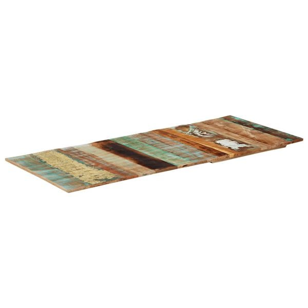 vidaXL Επιφάνεια Τραπεζιού Ορθογώνια 60x140 εκ 15-16 χιλ Ανακυκλ. Ξύλο