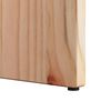 vidaXL Τραπεζάκι σαλονιού 2 pcs Φυσικό 41.5 x 41.5 x 41 εκ