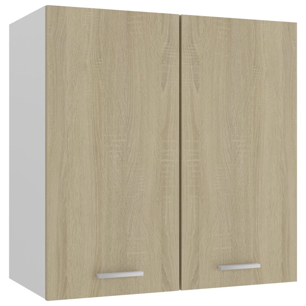 vidaXL Ντουλάπι Κρεμαστό Sonoma Δρυς 60 x 31 x 60 εκ. από Επεξ. Ξύλο