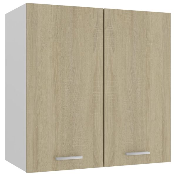 vidaXL Ντουλάπι Κρεμαστό Sonoma Δρυς 60 x 31 x 60 εκ. από Επεξ. Ξύλο