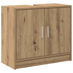 vidaXL &Nu;&tau;&omicron;&upsilon;&lambda;ά&pi;&iota; &Mu;&pi;ά&nu;&iota;&omicron;&upsilon; Artisan Oak 63 x 29 x 55 cm &Epsilon;&pi;&epsilon;&xi;&epsilon;&rho;&gamma;&alpha;&sigma;&mu;έ&nu;&omicron; &xi;ύ&lambda;&omicron;