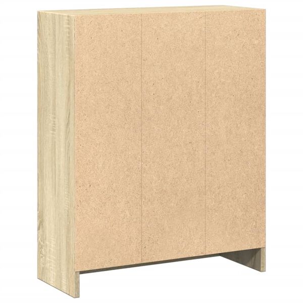 vidaXL Βιβλιοθήκη Sonoma Δρυς 60 x 24 x 76 εκ. Επεξεργασμένο Ξύλο