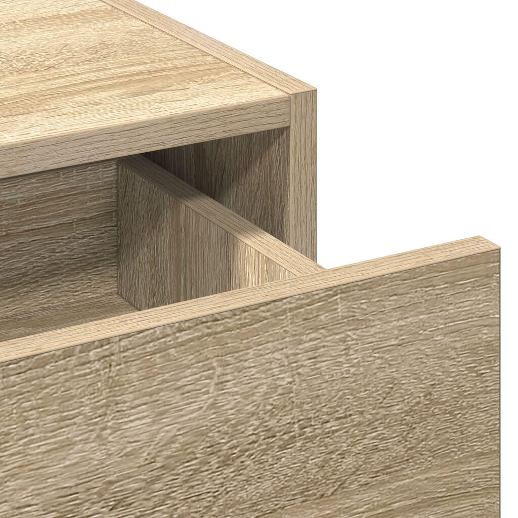 vidaXL Κρεμαστό τραπέζι ντυσίματος δρυός Sonoma 60x40x70 εκ.