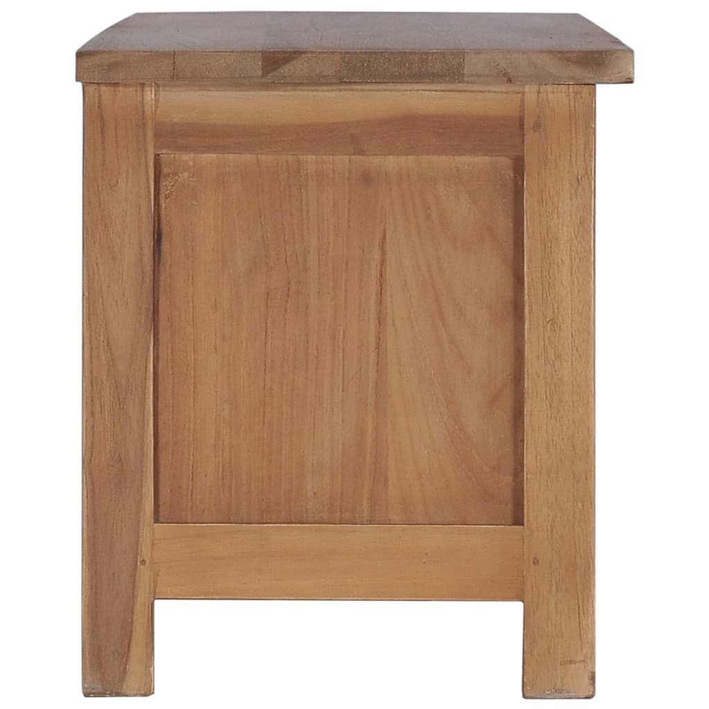 vidaXL Έπιπλο Τηλεόρασης 90 x 30 x 35 εκ. από Μασίφ Ξύλο Teak
