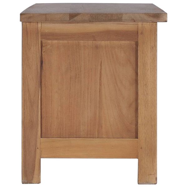 vidaXL Έπιπλο Τηλεόρασης 90 x 30 x 35 εκ. από Μασίφ Ξύλο Teak