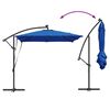 vidaXL Ομπρέλα Cantilever Banana Μπλε 249 x 249 x 250 εκ.