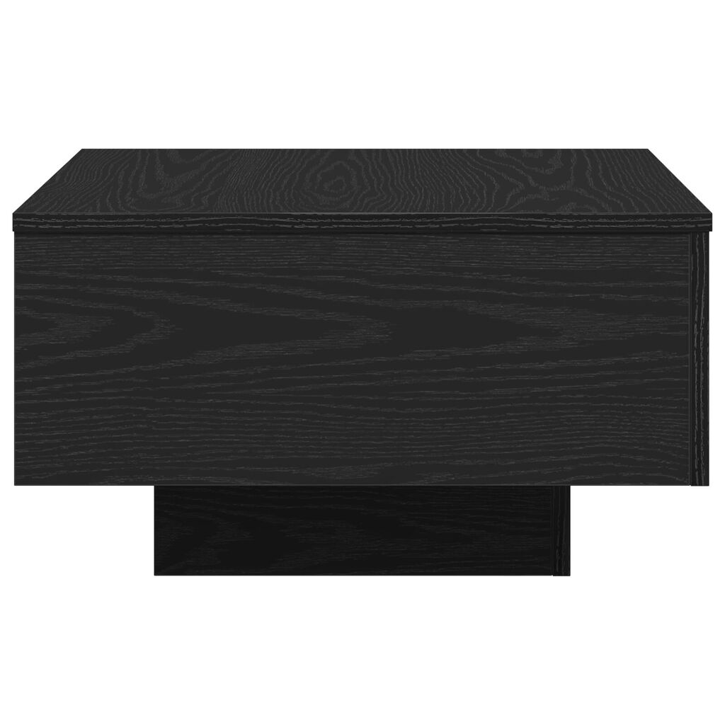 vidaXL Τραπεζάκι σαλονιού Μαύρο Δρυς 55x55x31 εκ από επεξεργασμένο ξύλο