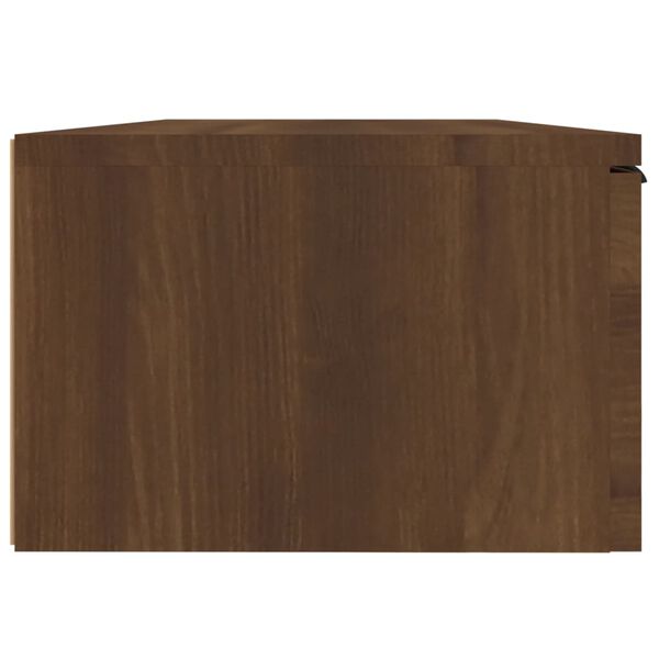 vidaXL Ντουλάπια Τοίχου 2 τεμ. Καφέ δρυς 68x30x20 εκ. Επεξ. Ξύλο