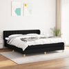 vidaXL &Kappa;&rho;&epsilon;&beta;ά&tau;&iota; Boxspring &mu;&epsilon; &Sigma;&tau;&rho;ώ&mu;&alpha; &Mu;&alpha;ύ&rho;&omicron; 160x200 &epsilon;&kappa;. &Upsilon;&phi;&alpha;&sigma;&mu;ά&tau;&iota;&nu;&omicron;