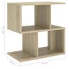 vidaXL Κομοδίνο Sonoma Δρυς 50 x 30 x 51,5 εκ. από Επεξ. Ξύλο