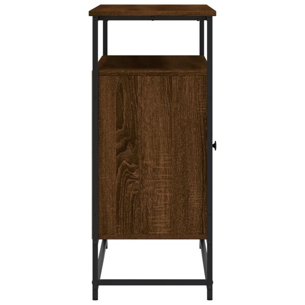 vidaXL Συρταριέρα Καφέ Δρυς 100x35x80 εκ. από Επεξεργασμένο Ξύλο