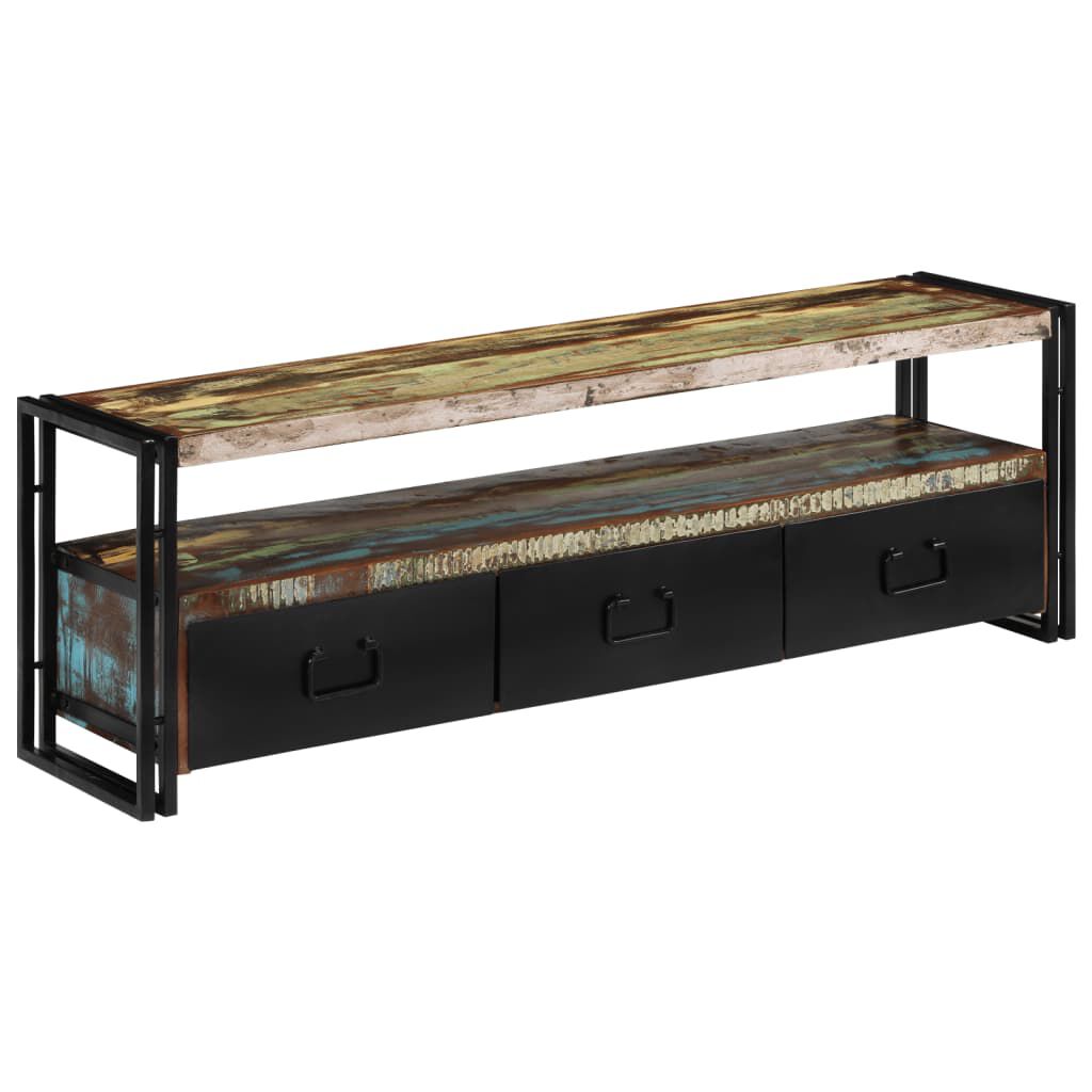 vidaXL Έπιπλο Τηλεόρασης 120 x 30 x 40 εκ. από Μασίφ Ανακυκλωμένο Ξύλο