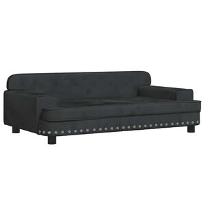 vidaXL &Kappa;&rho;&epsilon;&beta;ά&tau;&iota; &Sigma;&kappa;ύ&lambda;&omicron;&upsilon; &Mu;&alpha;ύ&rho;&omicron; 90 x 53 x 30 &epsilon;&kappa;. &Beta;&epsilon;&lambda;&omicron;ύ&delta;&iota;&nu;&omicron;