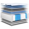 vidaXL Στρώμα με Pocket Springs Μεσαία 140x200 εκ.