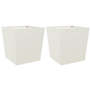 vidaXL &Zeta;&alpha;&rho;&nu;&tau;&iota;&nu;&iota;έ&rho;&epsilon;&sigmaf; &Kappa;ή&pi;&omicron;&upsilon; 2 &tau;&epsilon;&mu;. &Lambda;&epsilon;&upsilon;&kappa;ό 50 x 50 x 50 &epsilon;&kappa; &alpha;&pi;ό &Alpha;&tau;&sigma;ά&lambda;&iota;