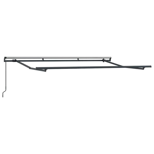 vidaXL Σκελετός Τέντας Ανθρακί 3,5 x 2 m Μέταλλο