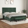 vidaXL &Kappa;&rho;&epsilon;&beta;ά&tau;&iota; Boxspring &mu;&epsilon; &Sigma;&tau;&rho;ώ&mu;&alpha; &Sigma;&kappa;&omicron;ύ&rho;&omicron; &Pi;&rho;ά&sigma;&iota;&nu;&omicron; 180x200&epsilon;&kappa;. &Beta;&epsilon;&lambda;&omicron;ύ&delta;&iota;&nu;&omicron;
