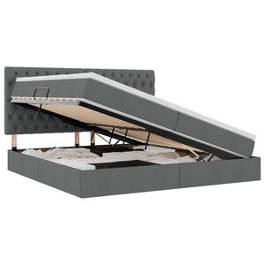 vidaXL &Kappa;&rho;&epsilon;&beta;ά&tau;&iota; &mu;&epsilon; &alpha;&pi;&omicron;&theta;&eta;&kappa;&epsilon;&upsilon;&tau;&iota;&kappa;ό &chi;ώ&rho;&omicron; &kappa;&alpha;&iota; LED &Sigma;&kappa;&omicron;ύ&rho;&omicron; &Gamma;&kappa;&rho;&iota; 200 x 200 cm