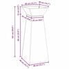 vidaXL &Gamma;&lambda;ά&sigma;&tau;&rho;&alpha; &Pi;&upsilon;&lambda;ώ&nu;&alpha;&sigmaf; 2 pcs &Alpha;&sigma;&eta;&mu;ί 40 x 40 x 100 cm