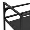 vidaXL Έπιπλο Μπάνιου Μαύρο 40 x 38 x 83 εκ. Σιδερένιο