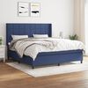 vidaXL &Kappa;&rho;&epsilon;&beta;ά&tau;&iota; Boxspring &mu;&epsilon; &Sigma;&tau;&rho;ώ&mu;&alpha; &Mu;&pi;&lambda;&epsilon; 160x200 &epsilon;&kappa;. &Upsilon;&phi;&alpha;&sigma;&mu;ά&tau;&iota;&nu;&omicron;