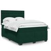 vidaXL &Kappa;&rho;&epsilon;&beta;ά&tau;&iota; Boxspring &mu;&epsilon; &Sigma;&tau;&rho;ώ&mu;&alpha; &Sigma;&kappa;&omicron;ύ&rho;&omicron; &Pi;&rho;ά&sigma;&iota;&nu;&omicron; 160x200&epsilon;&kappa;. &Beta;&epsilon;&lambda;&omicron;ύ&delta;&iota;&nu;&omicron;