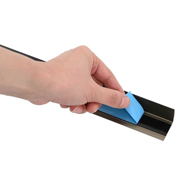 vidaXL Προστατευτικά ακμών σκάλας 10 pcs Μπρονζέ 67 cm Αλουμίνιο