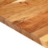 vidaXL Πάγκος Μπάνιου 58x52x3,8 εκ. από Μασίφ Ξύλο Ακακίας