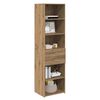 vidaXL Highboard Artisan Oak 50 x 42,5 x 185 &epsilon;&kappa;. &Epsilon;&pi;&epsilon;&xi;&epsilon;&rho;&gamma;&alpha;&sigma;&mu;έ&nu;&omicron; &xi;ύ&lambda;&omicron;