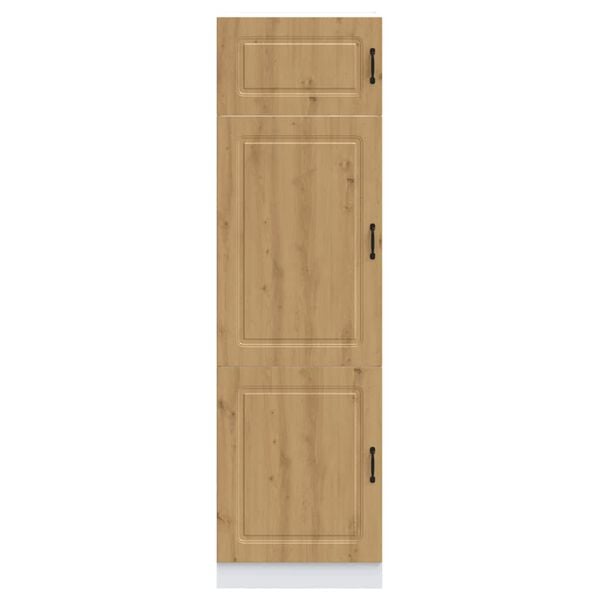 vidaXL Ντουλάπι κουζίνας "Kalmar" High Gloss White Engineered Wood