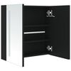 vidaXL Καθρέφτης Μπάνιου με Ντουλάπι & LED 62 x 14 x 60 εκ.
