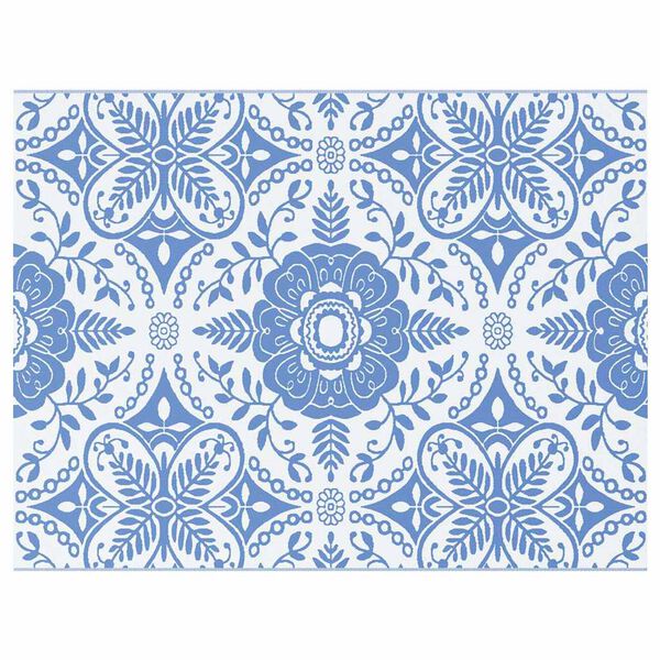 vidaXL Χαλί εξωτερικού χώρου ARAKIL Γαλάζιο 300 x 400 cm PP