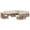 vidaXL &Sigma;&epsilon;&tau; &Kappa;&alpha;&nu;&alpha;&pi;έ &Kappa;ή&pi;&omicron;&upsilon; 14 pcs &Mu;&pi;&epsilon;&zeta; &kappa;&alpha;&iota; &Kappa;&rho;έ&mu; &sigma;&upsilon;&nu;&theta;&epsilon;&tau;&iota;&kappa;ό &rho;&alpha;&tau;ά&nu;