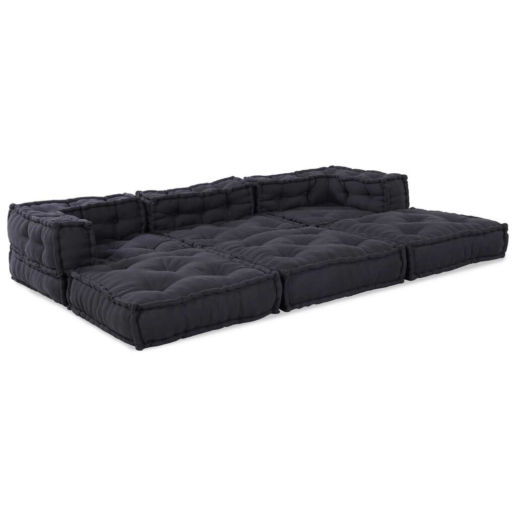 vidaXL Μαξιλάρι 3 pcs Ανθρακί 70 x 70 x 54 εκ Πολυεστέρας