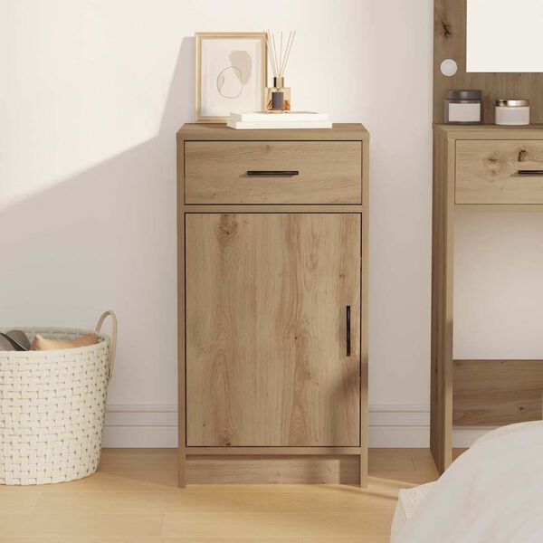 vidaXL &Pi;&lambda;&alpha;ϊ&nu;ό &gamma;&rho;&alpha;&phi;&epsilon;ί&omicron; Artisan Oak 40 x 40.5 x 75 &epsilon;&kappa; &Epsilon;&pi;&epsilon;&xi;&epsilon;&rho;&gamma;&alpha;&sigma;&mu;έ&nu;&omicron; &xi;ύ&lambda;&omicron;