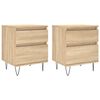 vidaXL &Kappa;&omicron;&mu;&omicron;&delta;ί&nu;&alpha; 2 &tau;&epsilon;&mu;. Sonoma &Delta;&rho;&upsilon;&sigmaf; 40 x 35 x 50 &epsilon;&kappa;. &alpha;&pi;ό &Epsilon;&pi;&epsilon;&xi;&epsilon;&rho;&gamma;. &Xi;ύ&lambda;&omicron;