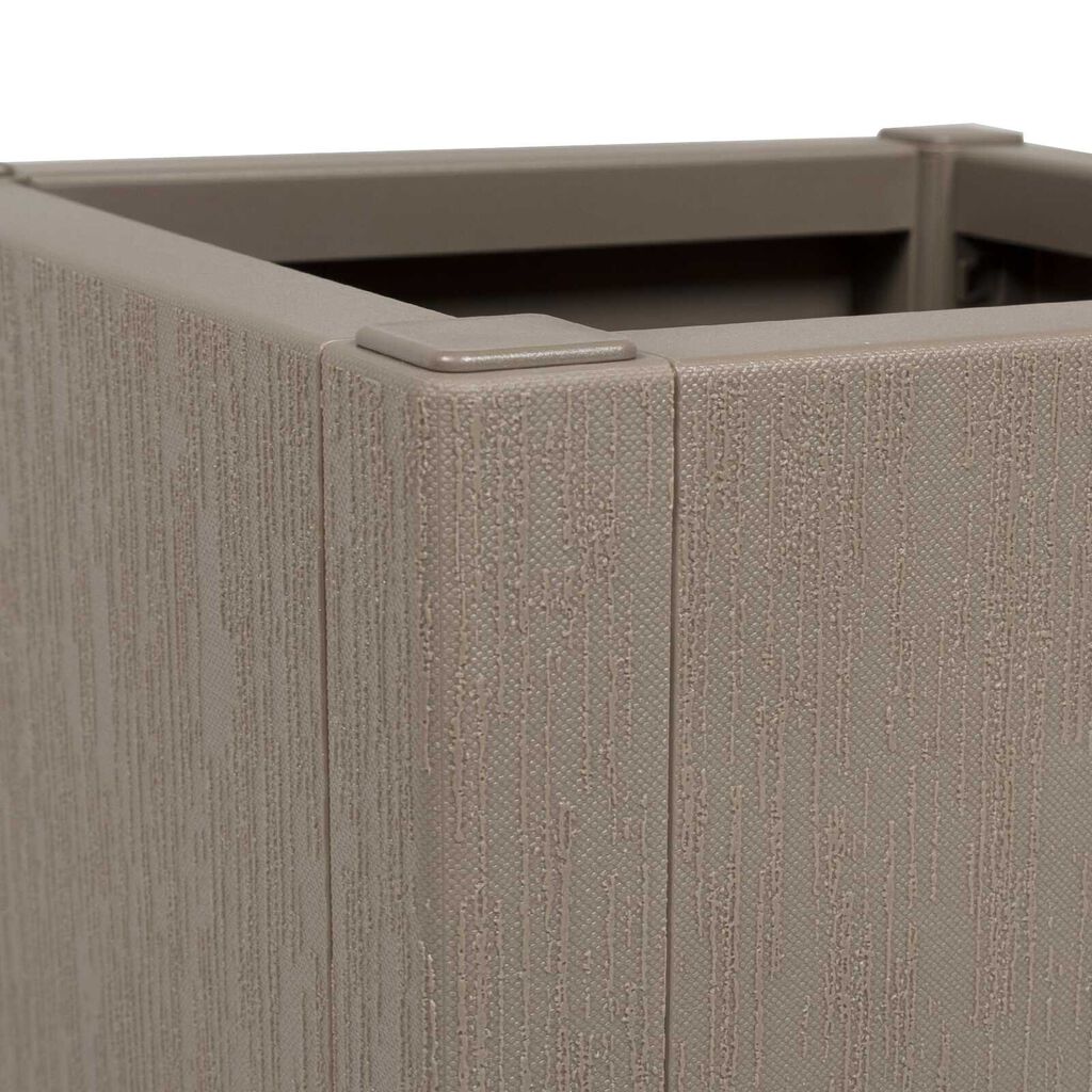 vidaXL Γλάστρα Κήπου Καφέ 36x36x35 εκ PP