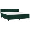 vidaXL &Kappa;&rho;&epsilon;&beta;ά&tau;&iota; Boxspring &mu;&epsilon; &Sigma;&tau;&rho;ώ&mu;&alpha; &Sigma;&kappa;&omicron;ύ&rho;&omicron; &Pi;&rho;ά&sigma;&iota;&nu;&omicron; 160x200&epsilon;&kappa;. &Beta;&epsilon;&lambda;&omicron;ύ&delta;&iota;&nu;&omicron;