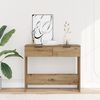 vidaXL Τραπέζι κονσόλας Artisan Oak 90x36x75 cm Κατασκευασμένο ξύλο