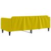 vidaXL Καναπές Κρεβάτι Κίτρινος 80 x 200 εκ. Βελούδινος